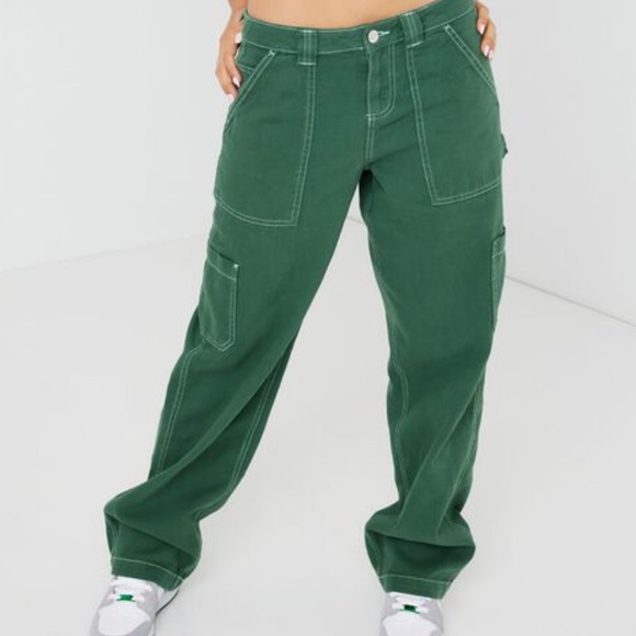 Garage Pants - NWT garage dani carpenter green wide leg pants